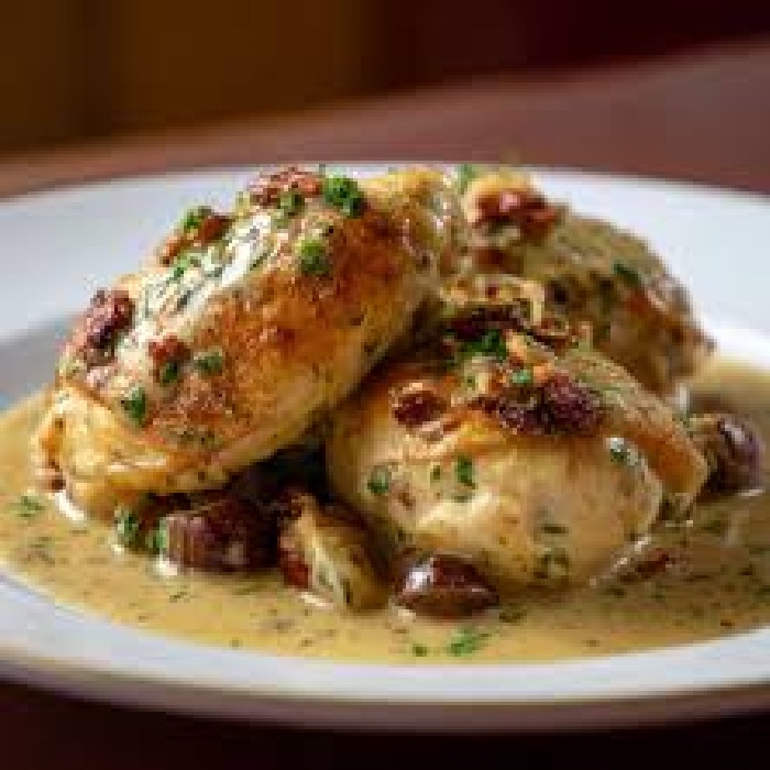 Creamy Lemon Garlic Chicken
