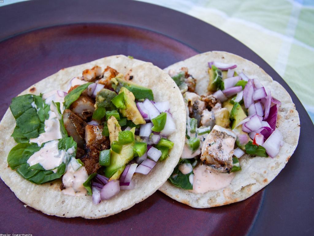 Blackened Mahi Tacos